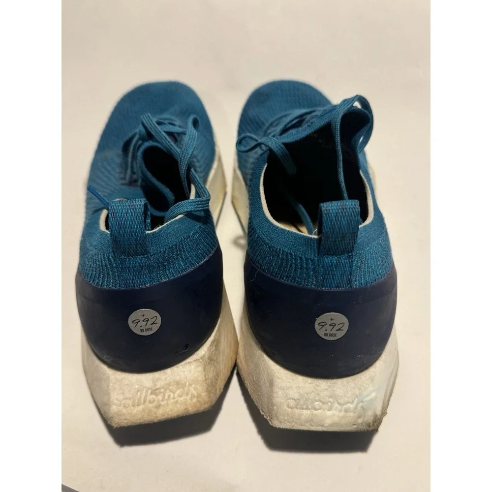 Allbirds Mens Tree Flyer 2 Shoes Sz 12 Blue Athletic Low Top Lace Up Sneakers